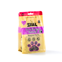 ZEAL鹿肉类宠物零食犬用风干鹿肺粒85g 1袋